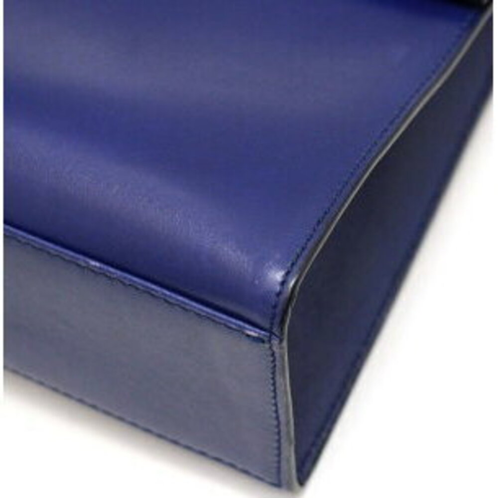 Celine Gancini Bag Blue Leather - Picture 5 of 6